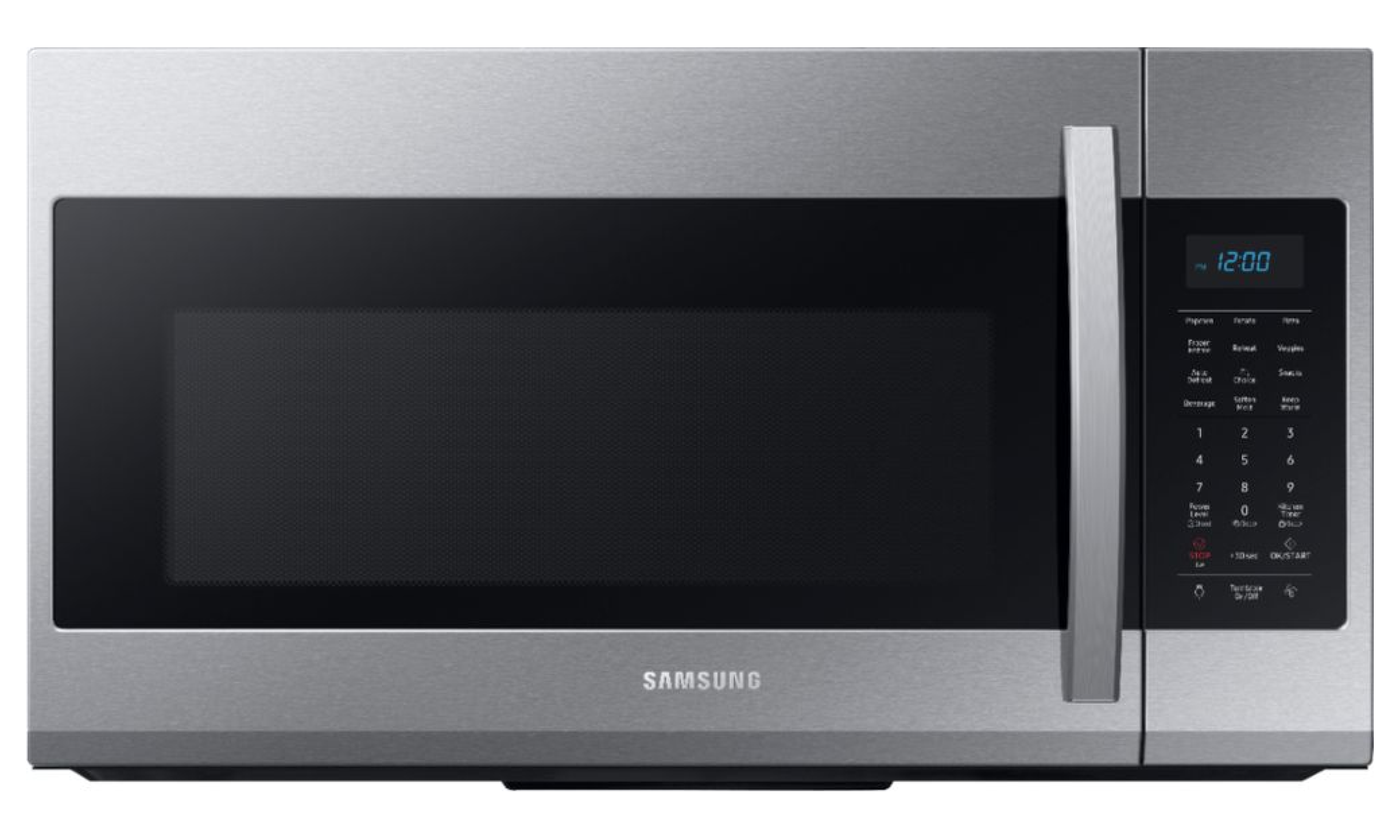 Samsung 1.9 Cu. Ft. Over-the-Range Microwave with Sensor Cook - Stainless steel - ME19R7041FS