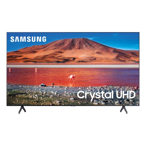 Samsung 70" Crystal Display 4K UHD SMART TV, UN70TU7000FXZC