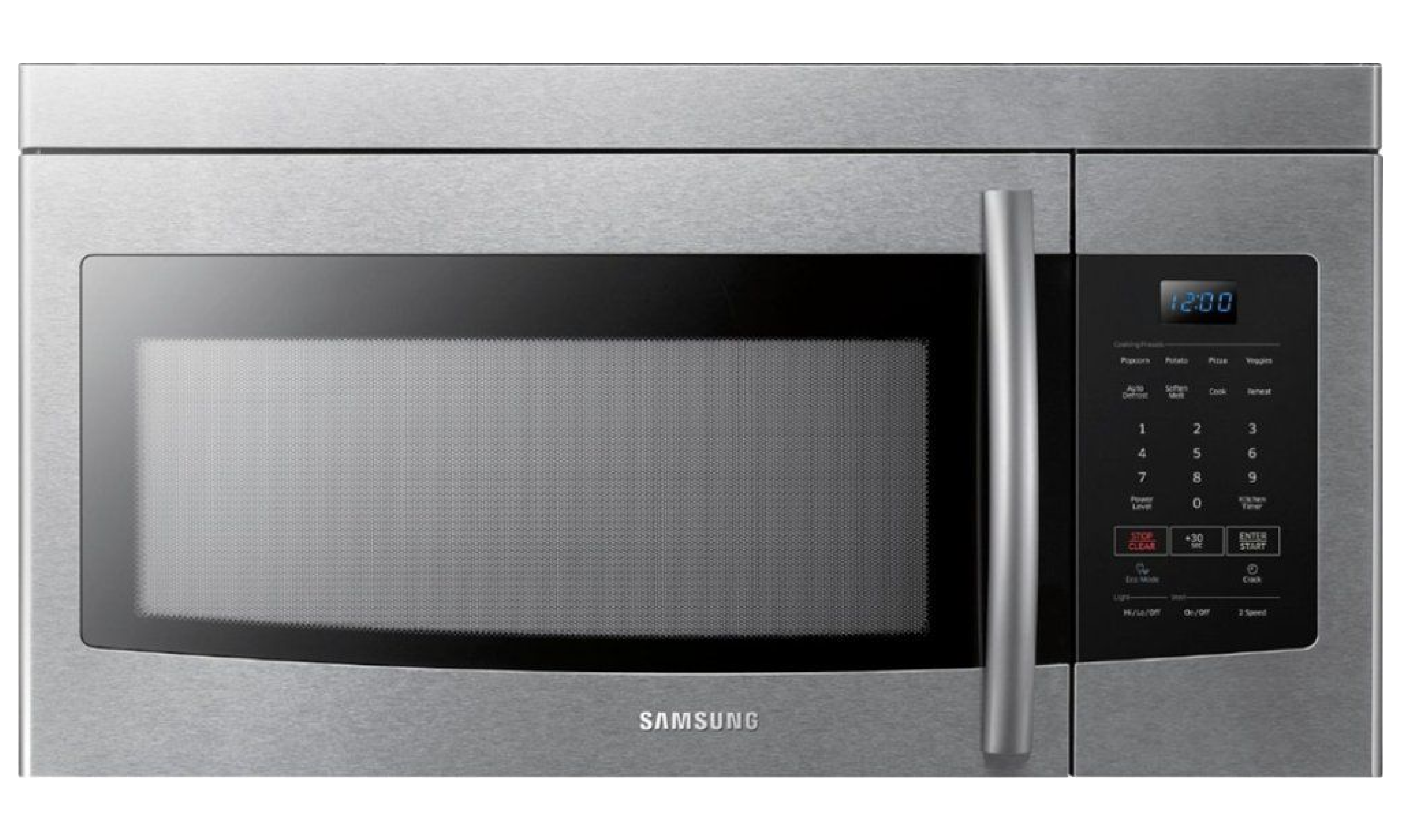 Samsung 1.6 Cu. Ft. Over-the-Range Microwave - Stainless steel - ME16K3000AS