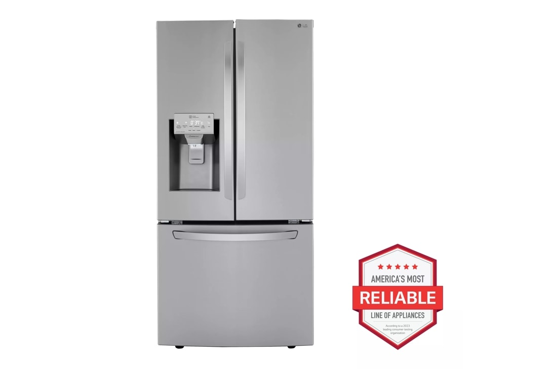 25 cu. ft. Smart wi-Fi Enabled French Door Refrigerator - shdevices LRFVS2503S