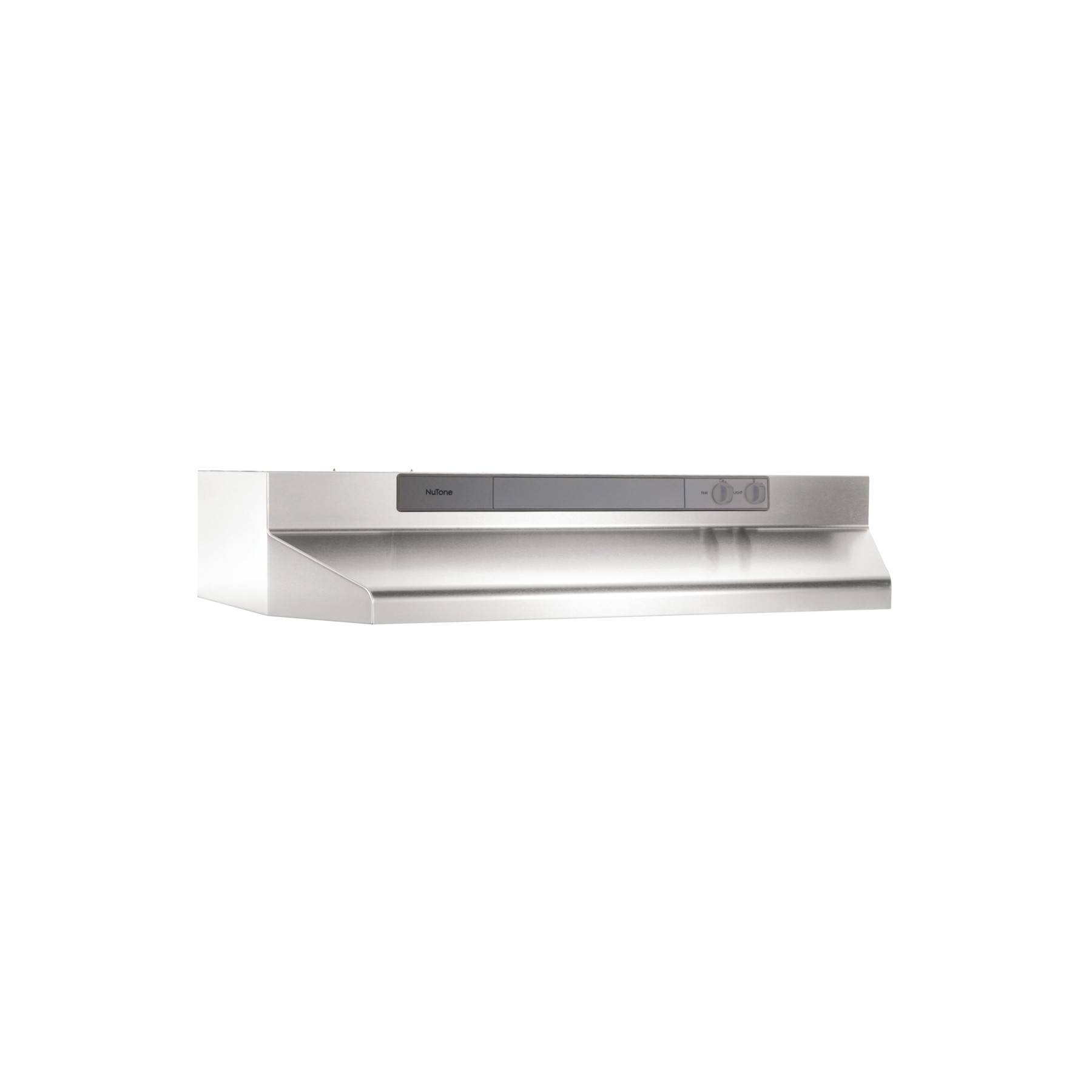 DISCONTINUED: NuTone® NU3 Series 30-inch Under-Cabinet Range Hood, 260 Max Blower CFM, Stainless Steel NU3302SS