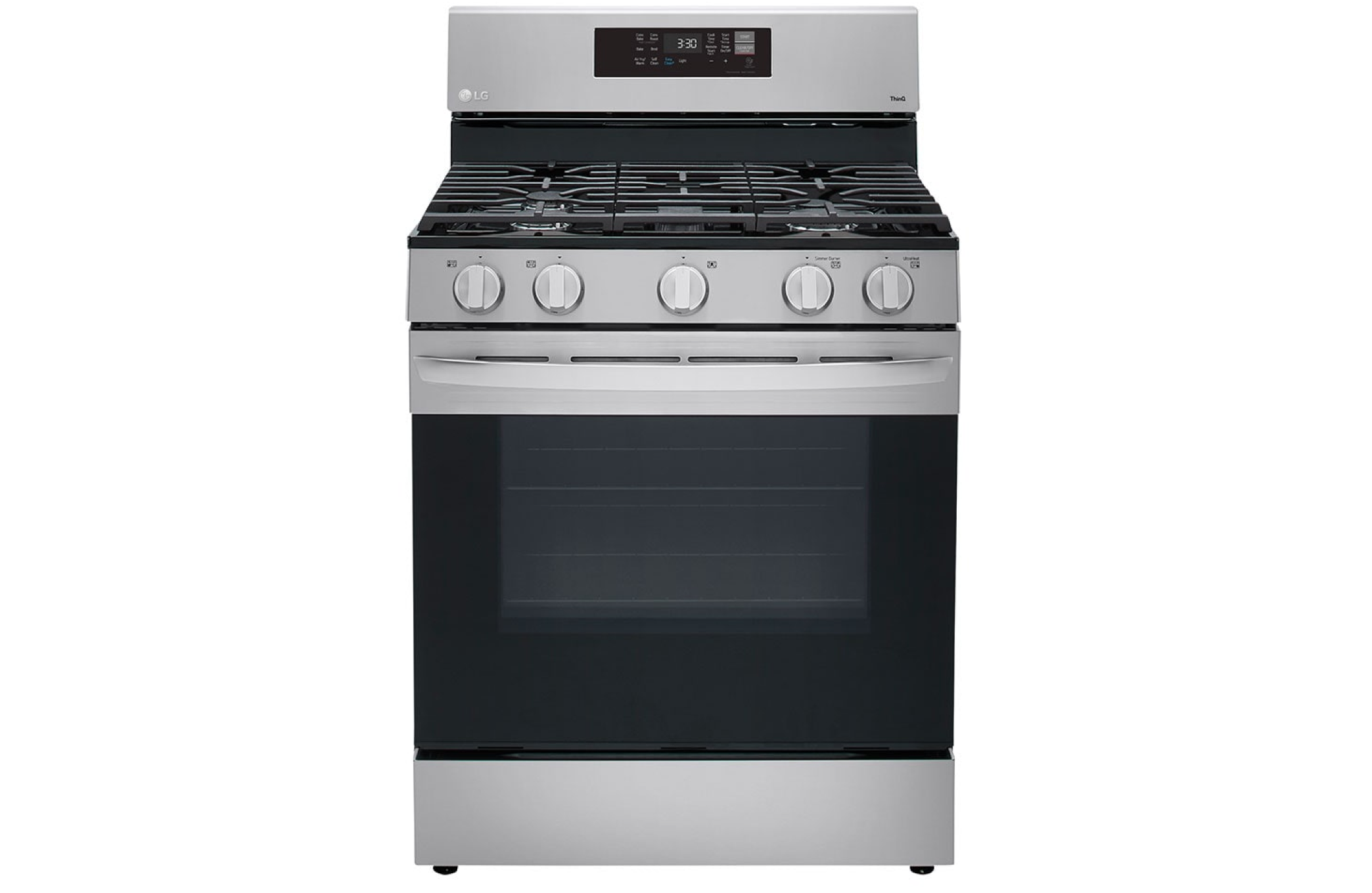 LG 5.8 cu ft. Smart Wi-Fi Enabled Fan Convection Gas Range with Air Fry & EasyClean