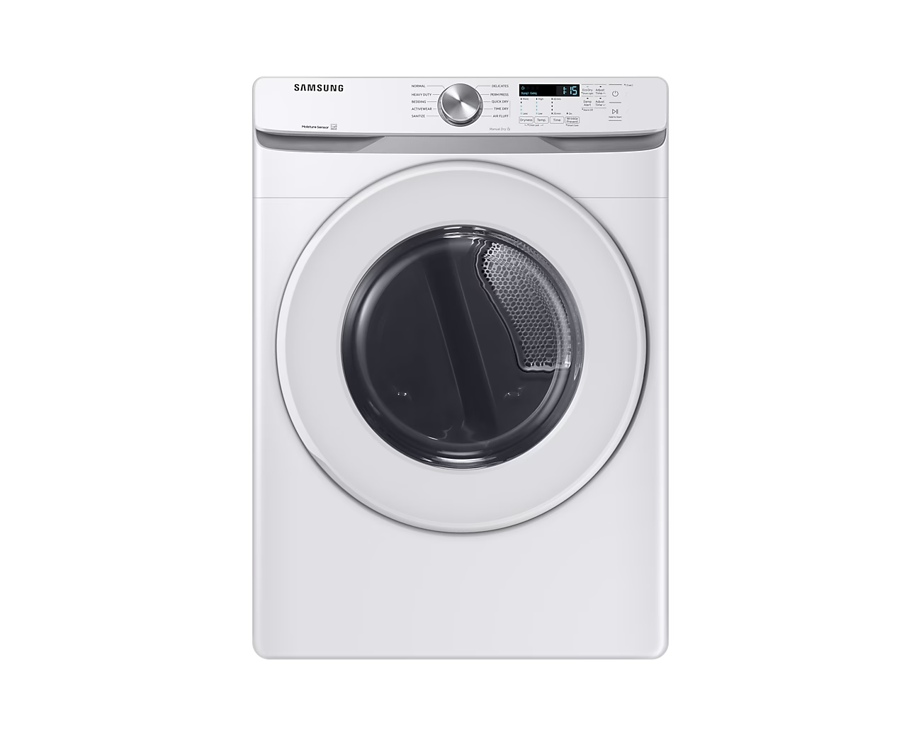 7.5 Cu.Ft. Electric Dryer with Energy Star Certification DVE45T6005W/AC
