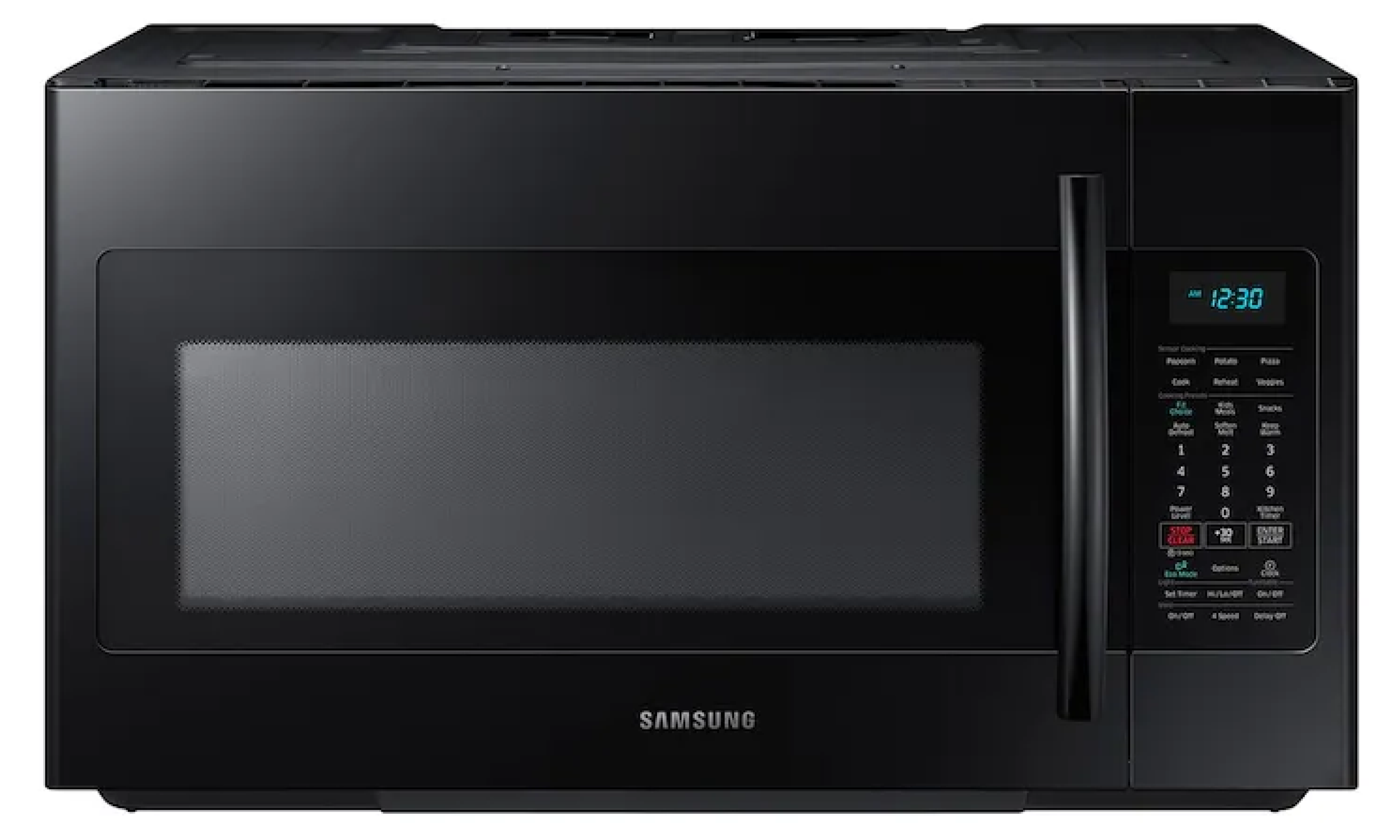 Samsung 1.8 cu. ft. Over-the-Range Microwave with Sensor Cooking in Black - ME18H704SFB